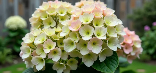 Comprendre les causes d’un hortensia qui devient vert et comment y remédier